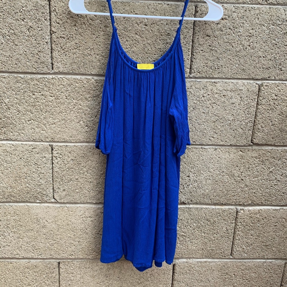Blue Short Dress